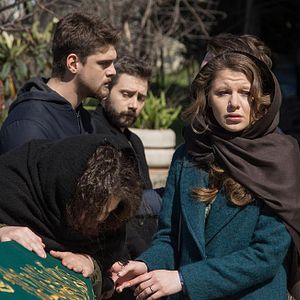 Foto La señora Fazilet y sus hijas