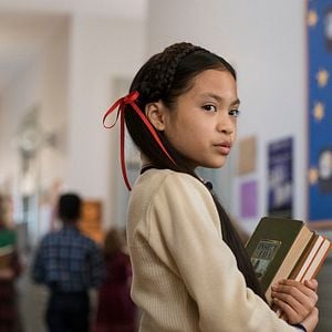 Foto La casa con un reloj en sus paredes