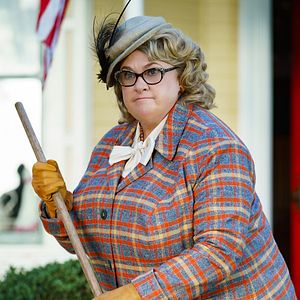 Foto La casa con un reloj en sus paredes