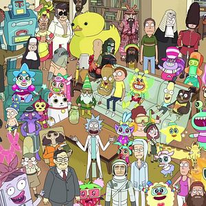 Foto Rick y Morty