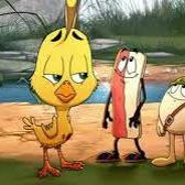 Foto Otra película de huevos y un pollo