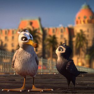 Foto Pajaritos a volar