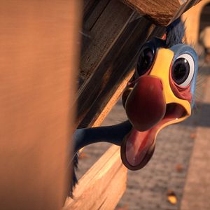 Foto Pajaritos a volar