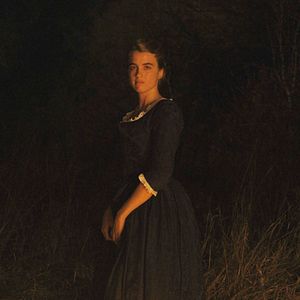 Foto Retrato de una mujer en llamas