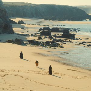 Foto Retrato de una mujer en llamas