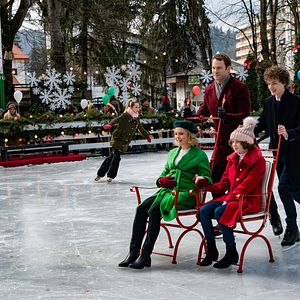 Foto Un príncipe de Navidad: Bebé real