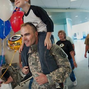 Foto La familia del soldado