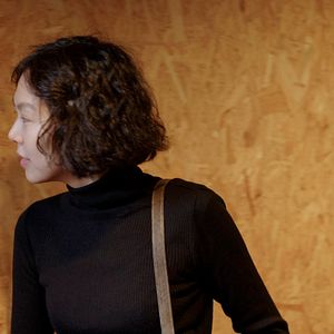 Foto The woman who ran