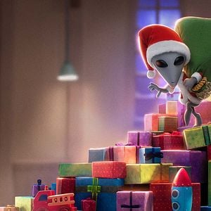 Foto Navidad Extraterrestre