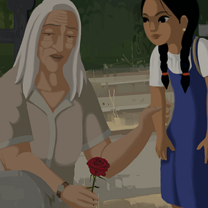 Foto La rosa de Bombay