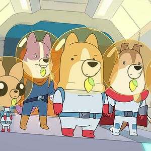 Foto Perros en el espacio