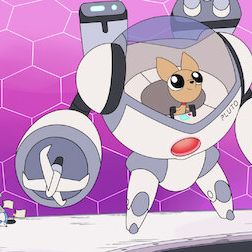 Foto Perros en el espacio