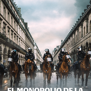 Foto Monopolio de la violencia
