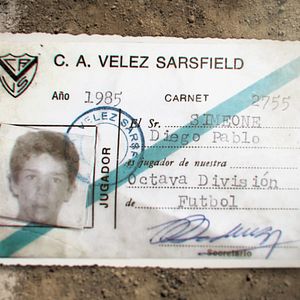 Foto Simeone. Vivir partido a partido