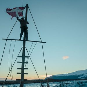 Foto Dos contra el hielo