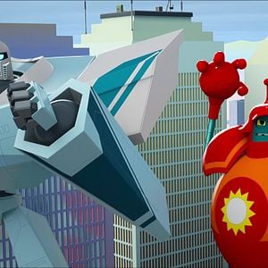 Foto Lastly, Super Giant Robot Brothers