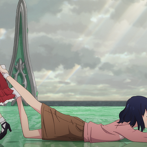 Foto Lonely Castle in the Mirror