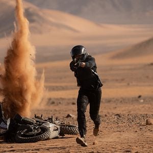 Foto Escape bajo fuego