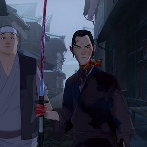 Foto Samurái de ojos azules