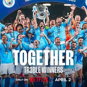 Foto En equipo: El triplete del Manchester City
