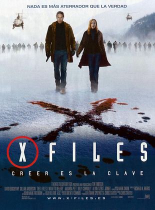 Cartel de X-Files: Creer es la clave