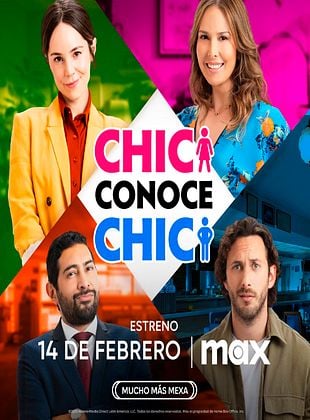 Cartel de  Chica Conoce Chico
