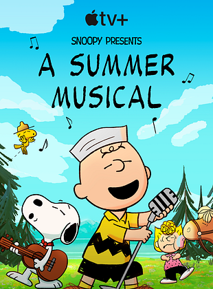 Cartel de Snoopy presenta: Un musical de verano