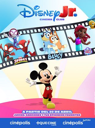 Cartel de  Disney Junior Cinema Club 2024