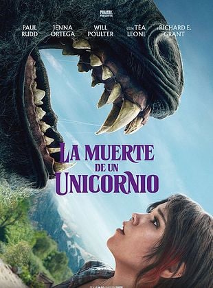 Cartel de  La muerte de un unicornio