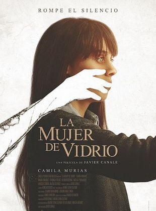 Cartel de  La mujer de vidrio