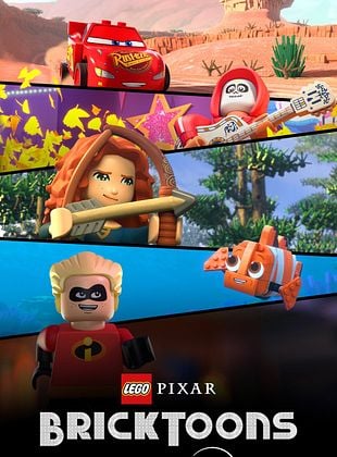 Cartel de LEGO: Pixar: BrickToons
