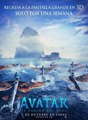 Cartel de  Avatar: El Camino Del Agua Re- Estreno