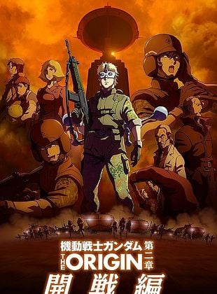 Cartel de Mobile Suit Gundam the Origin Movie Edition Chapter 2: To War