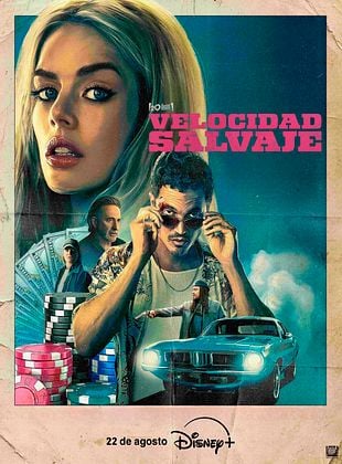 Cartel de  Velocidad Salvaje