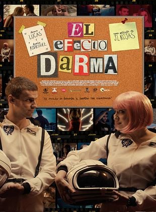 Cartel de  El efecto Darma
