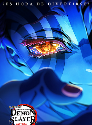 Cartel de  Demon Slayer Kimetsu no Yaiba: Castillo Infinito
