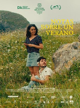 Cartel de Notas sobre un verano