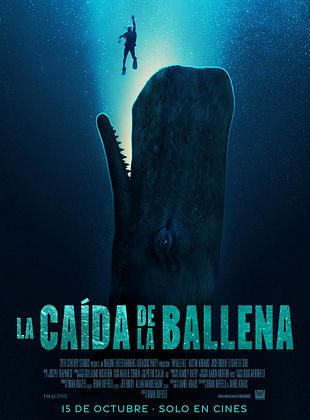 Cartel de La caída de la ballena