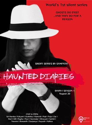 Cartel de Haunted Diaries