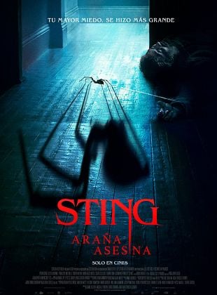 Cartel de Sting: Araña asesina