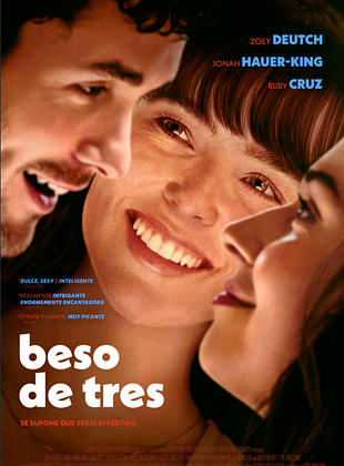Cartel de Beso de tres