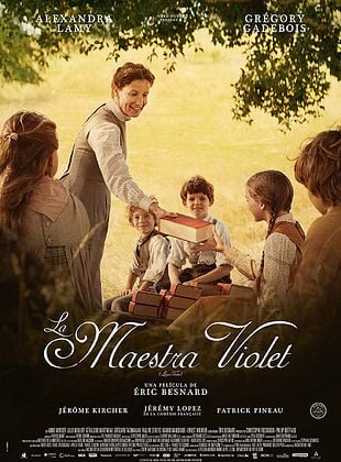 Cartel de  La Maestra Violet