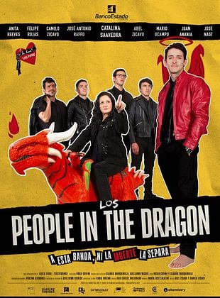 Cartel de  Los PEOPLE IN THE DRAGON