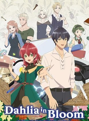 Cartel de Dahlia in Bloom: Crafting a Fresh Start with Magical Tools