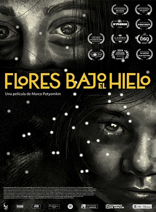 Cartel de  Flores bajo el hielo