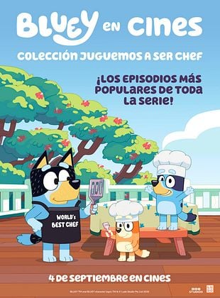 Cartel de  Bluey: Juguemos A Ser Chef