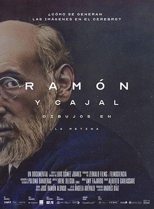 Cartel de  Ramón y Cajal: Dibujos en la retina