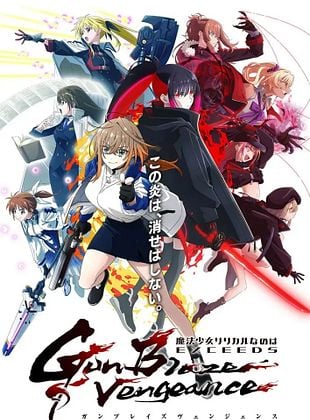 Cartel de Magical Girl Lyrical Nanoha EXCEEDS Gun Blaze Vengeance