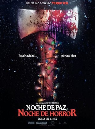 Cartel de  Noche de paz, noche de horror