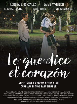 Cartel de  Lo que Dice el Corazón